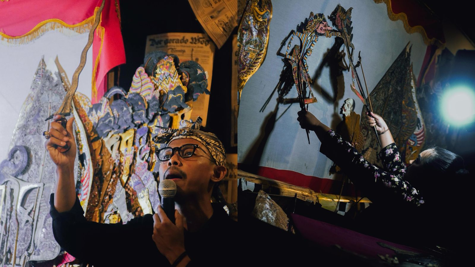 Pagelaran Wayang "Semar Mbangun Kahyangan", Literasi Keris dan Literasi Tembakau. 