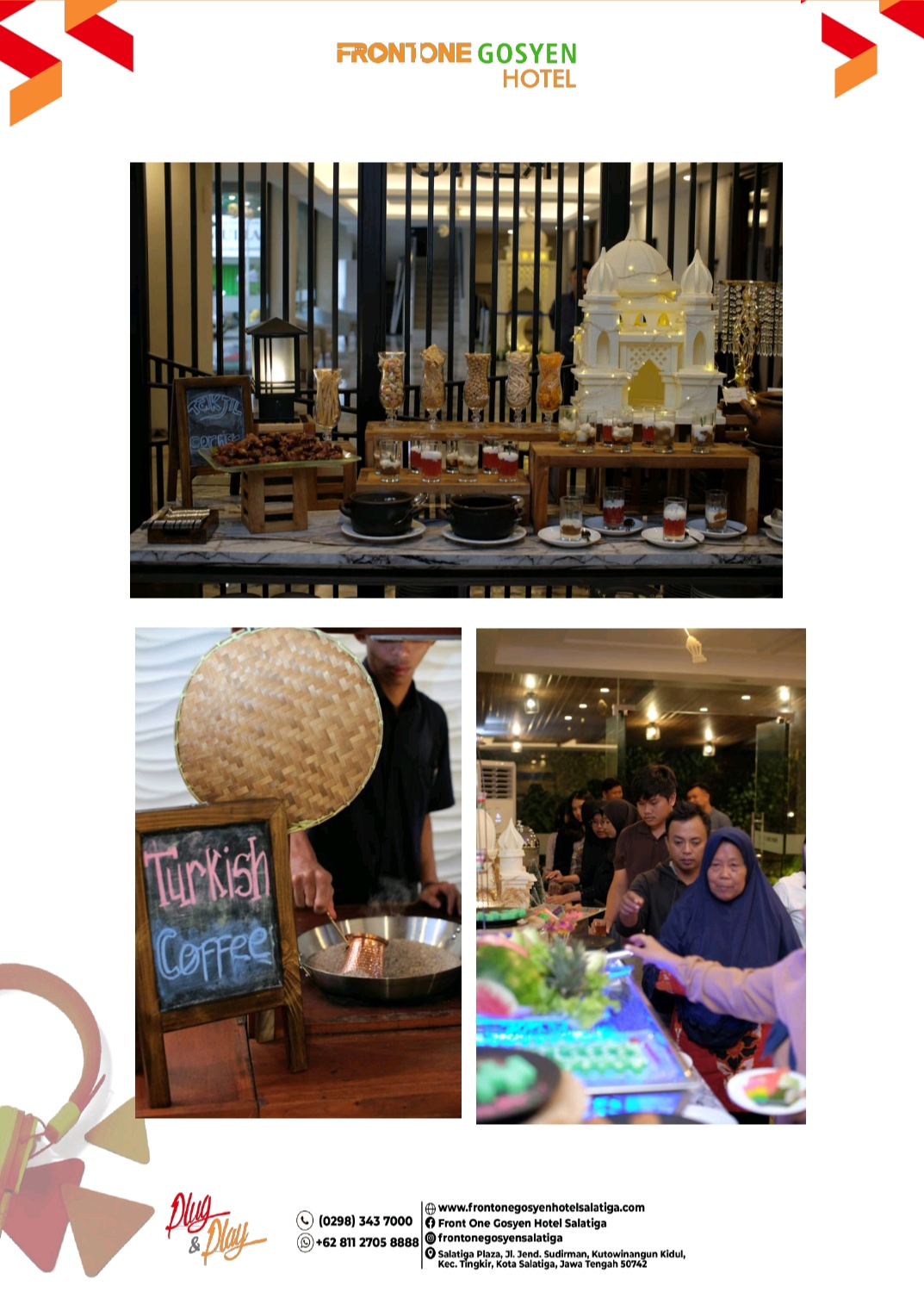 SEMARAK PAKET SAFARI IFTAR RAMADHAN DI FRONT ONE GOSYEN HOTEL SALATIGA