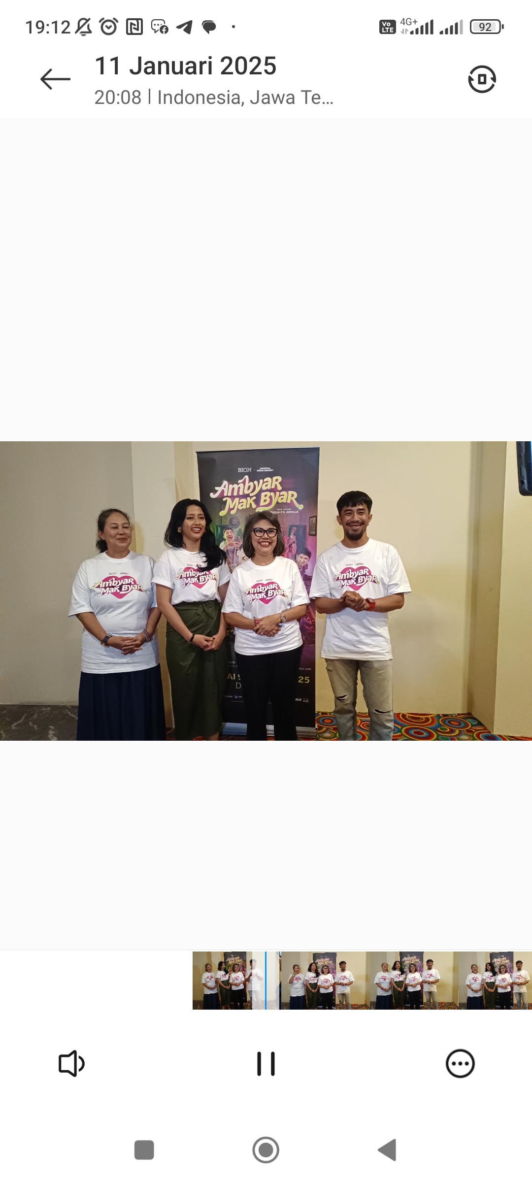 PEMAIN FILM AMBYAR MAK BYAR ASLI PUTRA SALATIGA MAMPIR KE NSC ULTIMA SALATIGA